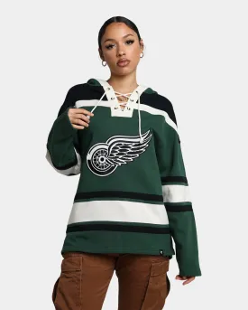 47 Brand Detroit Red Wings Superior Lacer Hoodie Dark Green