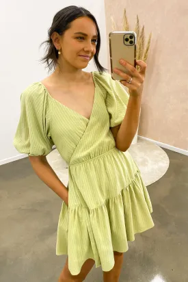 Adeline Mini Dress Green