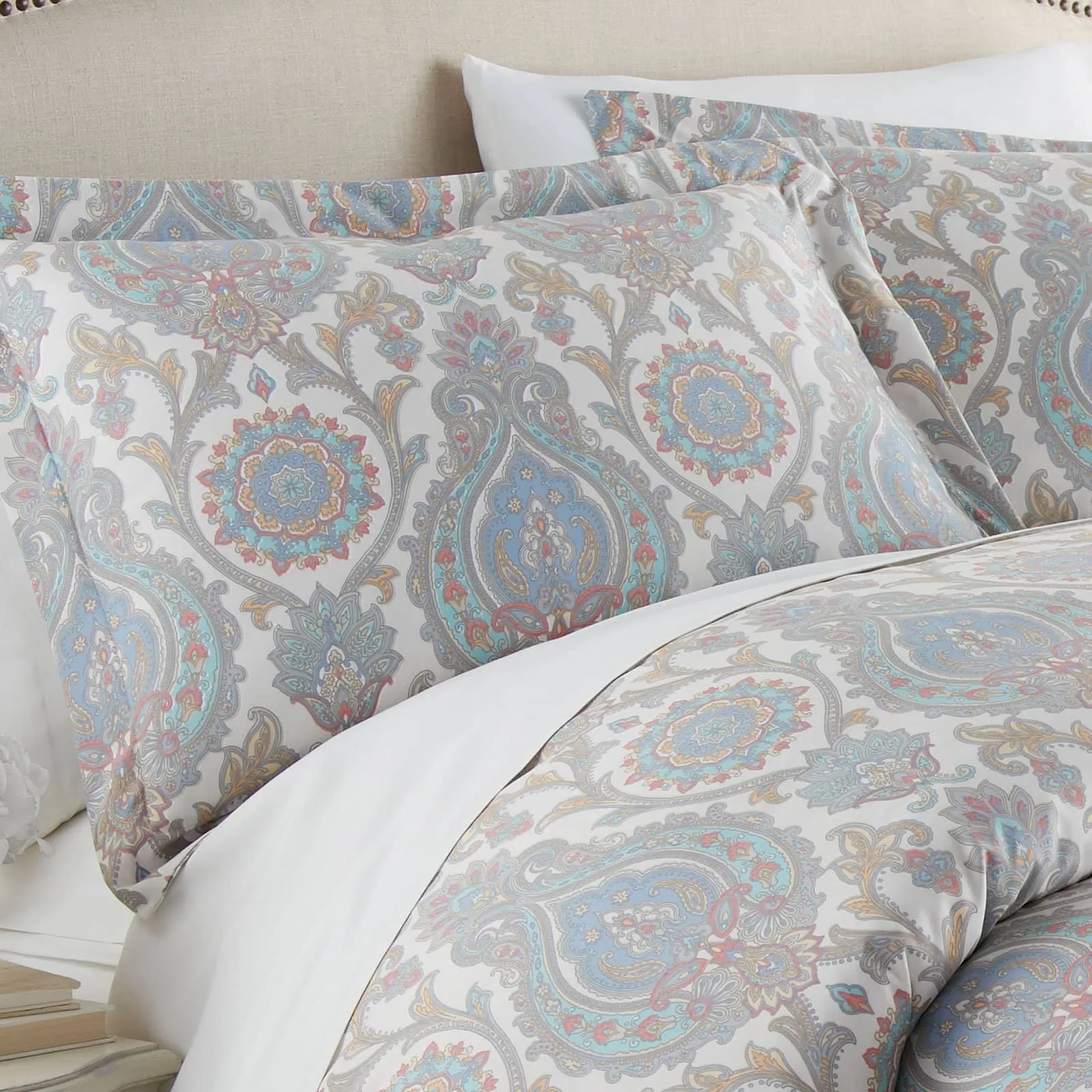 Boho Paisley Duvet Cover Set