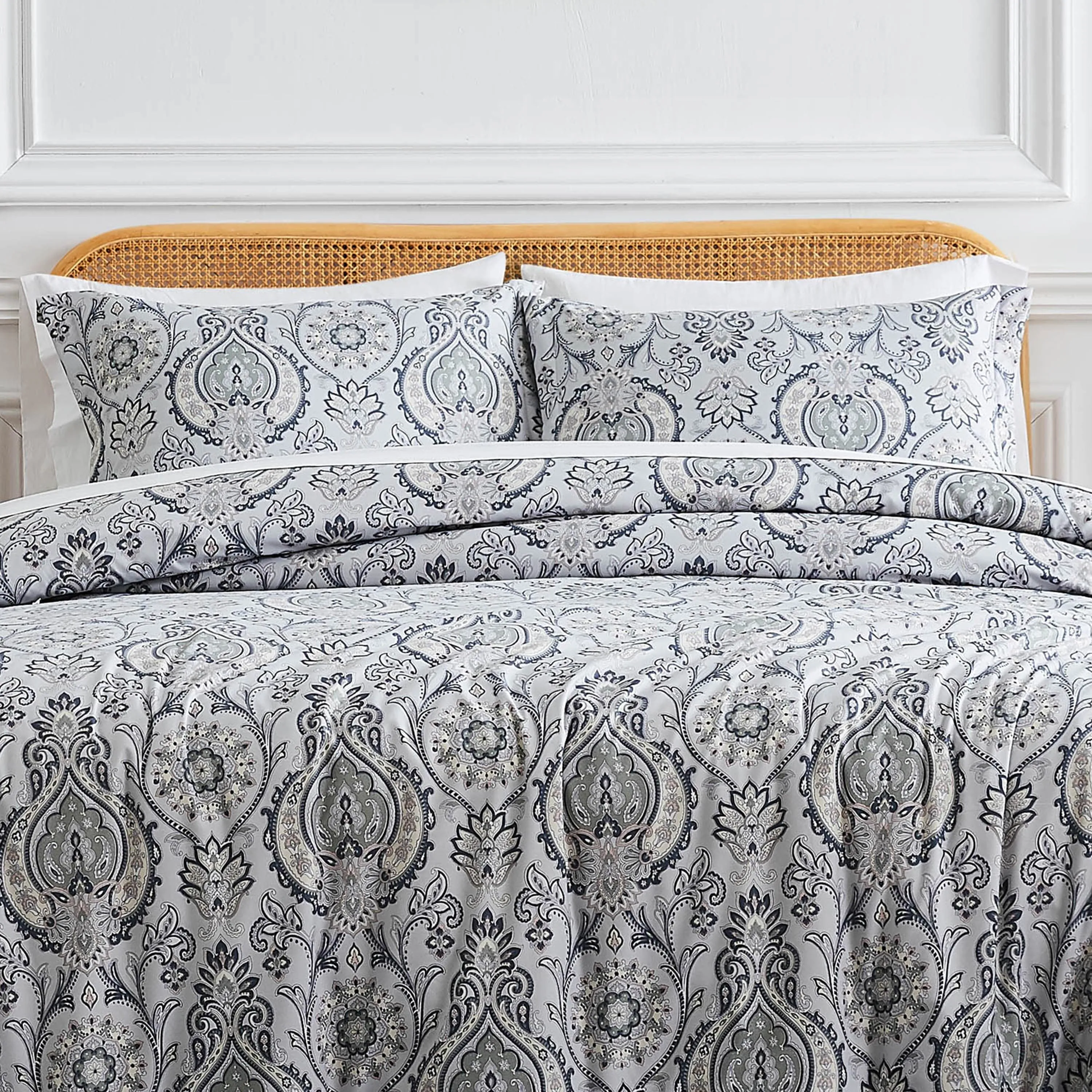 Boho Paisley Duvet Cover Set