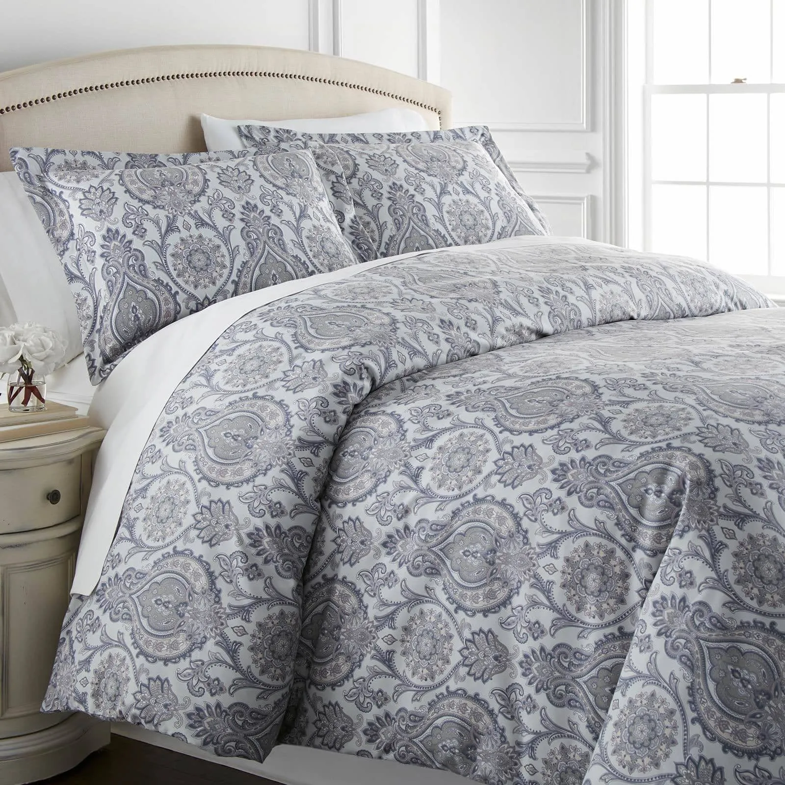 Boho Paisley Duvet Cover Set