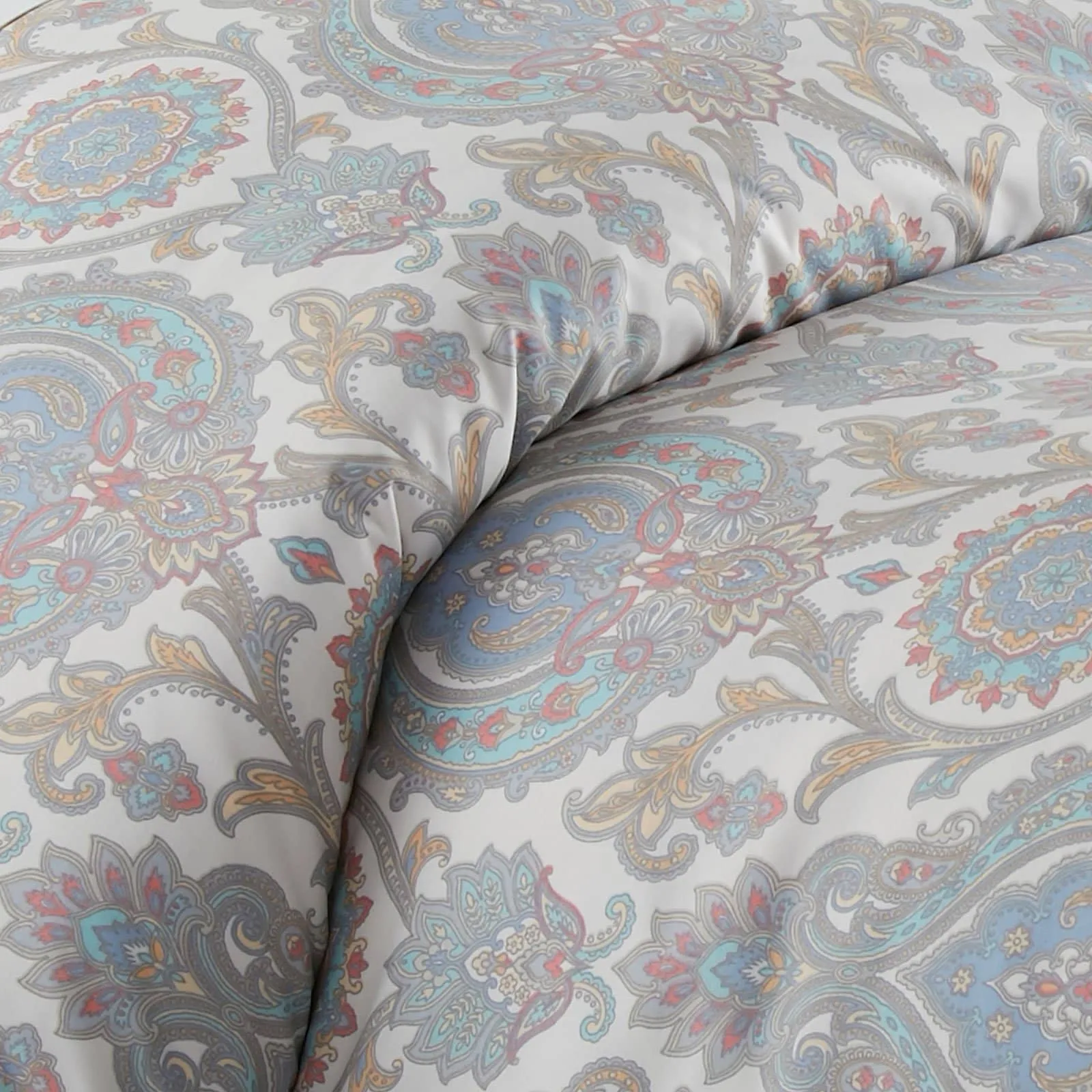 Boho Paisley Duvet Cover Set