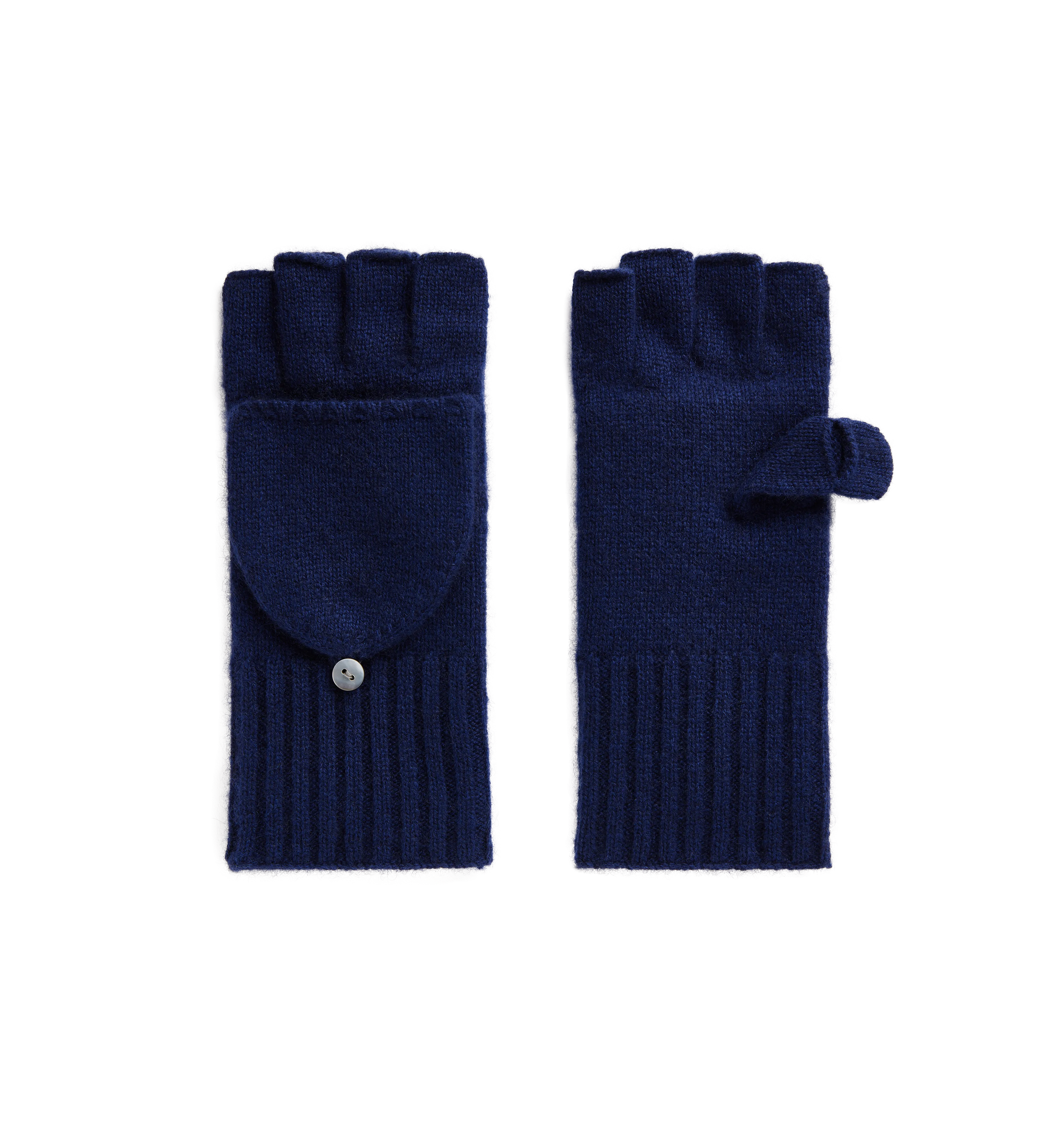 Cashmere Gloves - Navy Cashmere