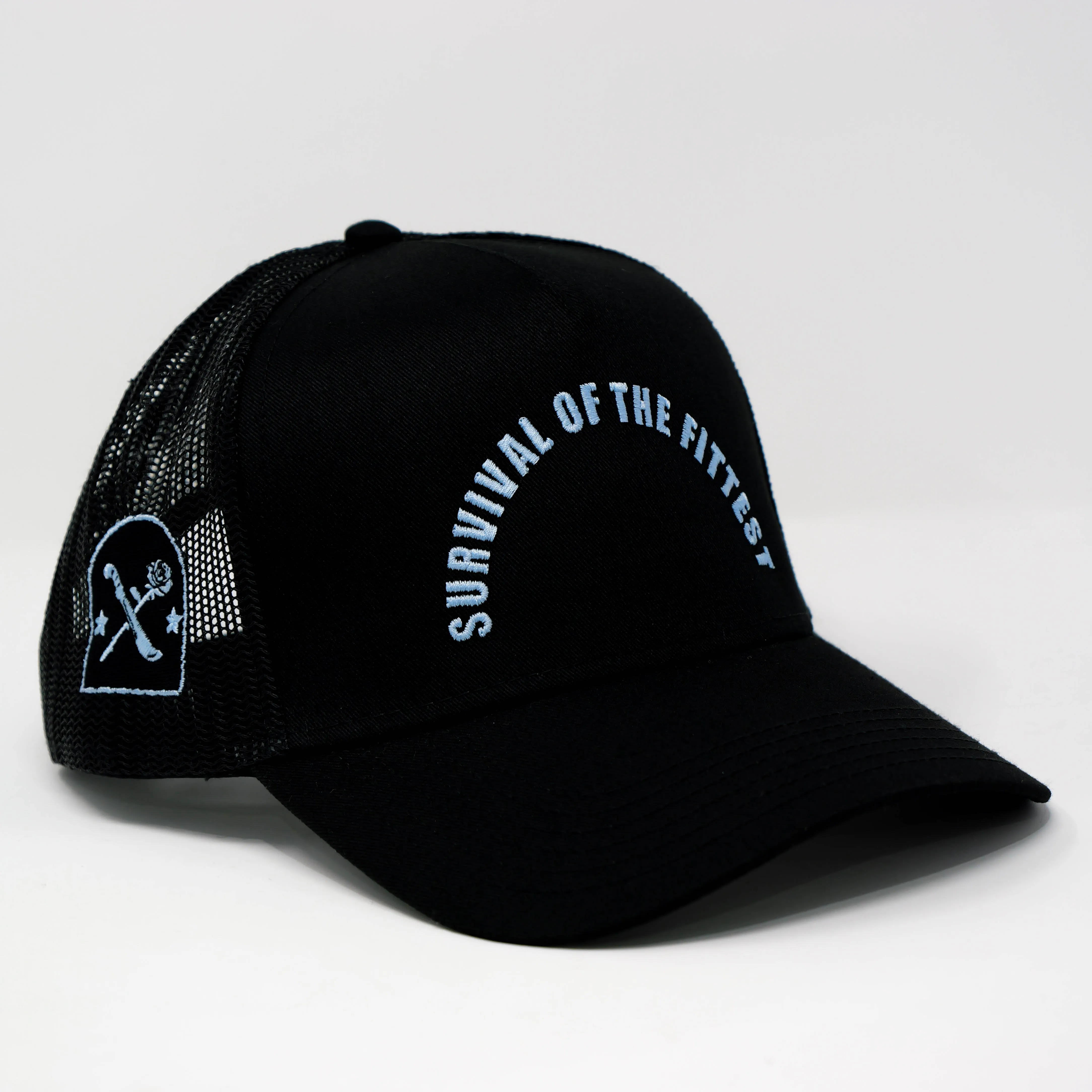 ENDURE TRUCKER HAT BLACK/BLUE