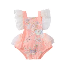 FAIRYTALE Embroidered Romper