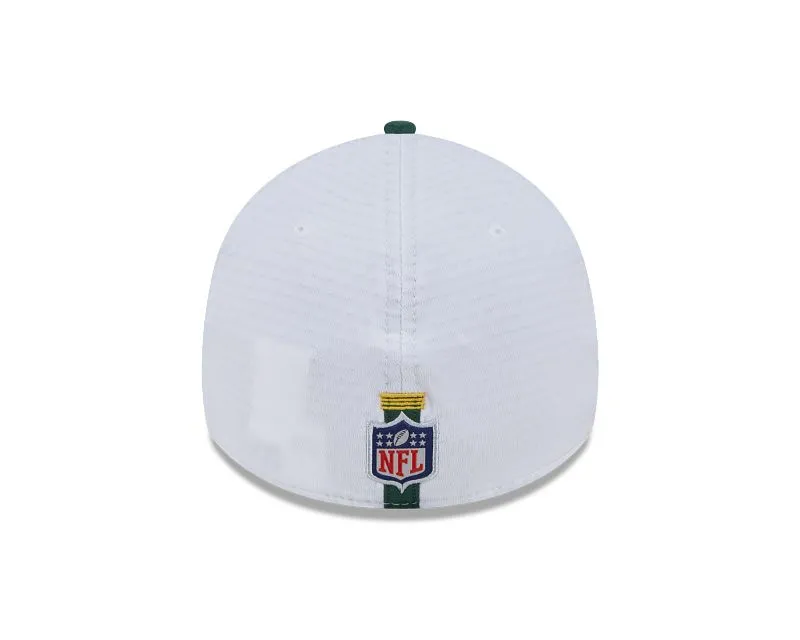 Green Bay Packers 2024 Training White 39THIRTY Stretch Fit