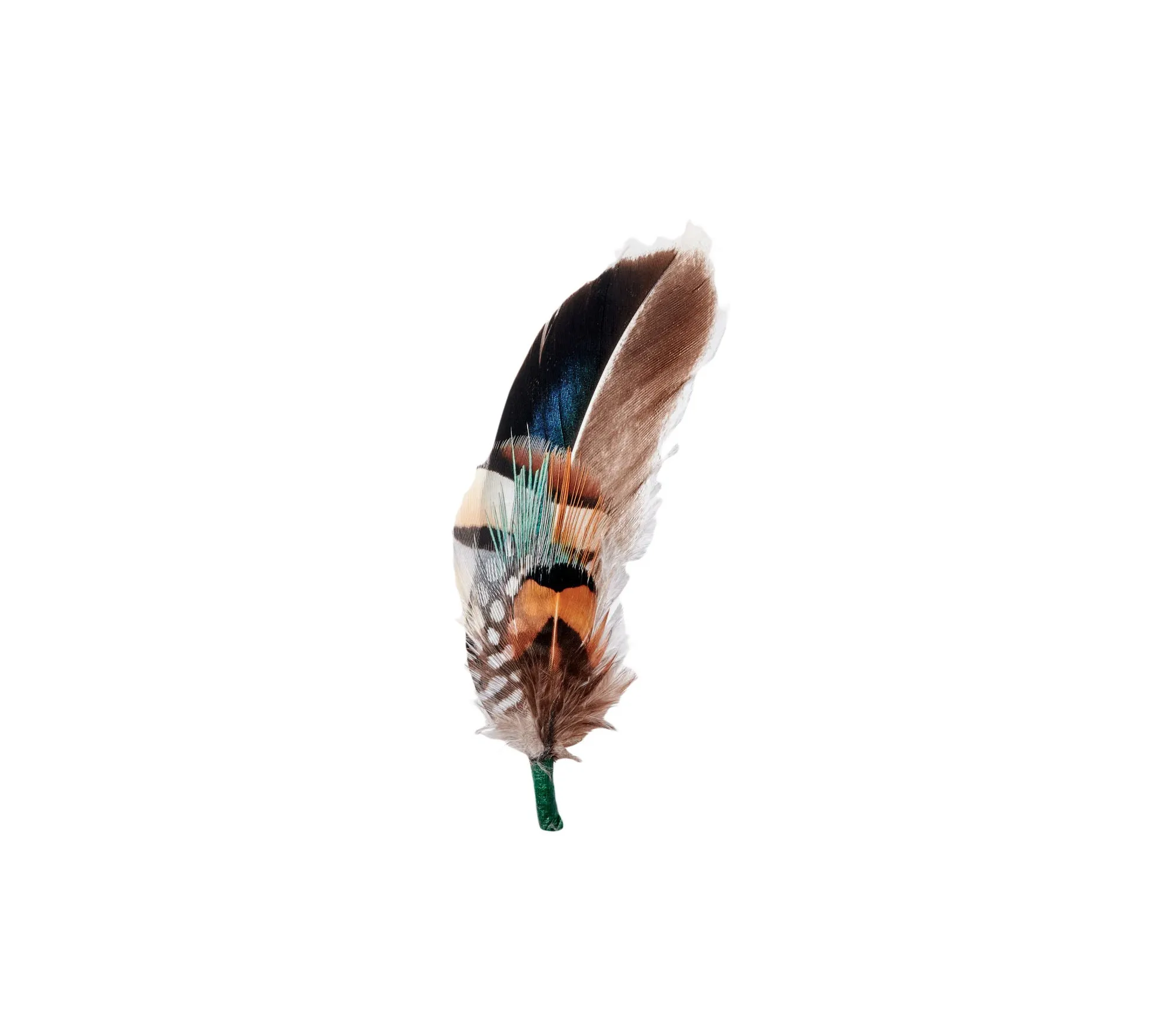 Hat Feather | Bison/Mojave/Burnt Orange