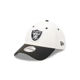 Las Vegas Raiders Chrome Two-Tone 39THIRTY Fitted