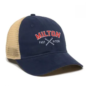 Milton High School Fast Pitch Softball Trucker Hat