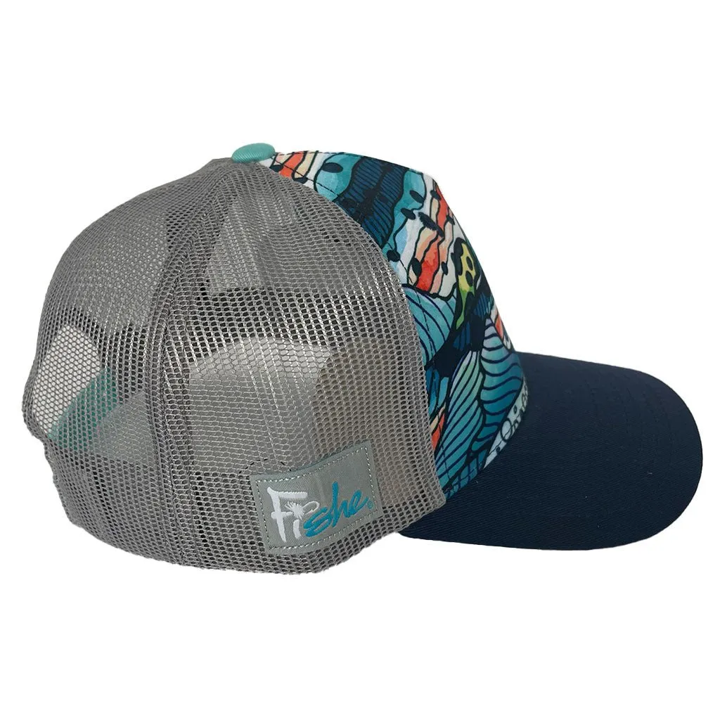 Mt. Cutty Abstract Trucker Hat