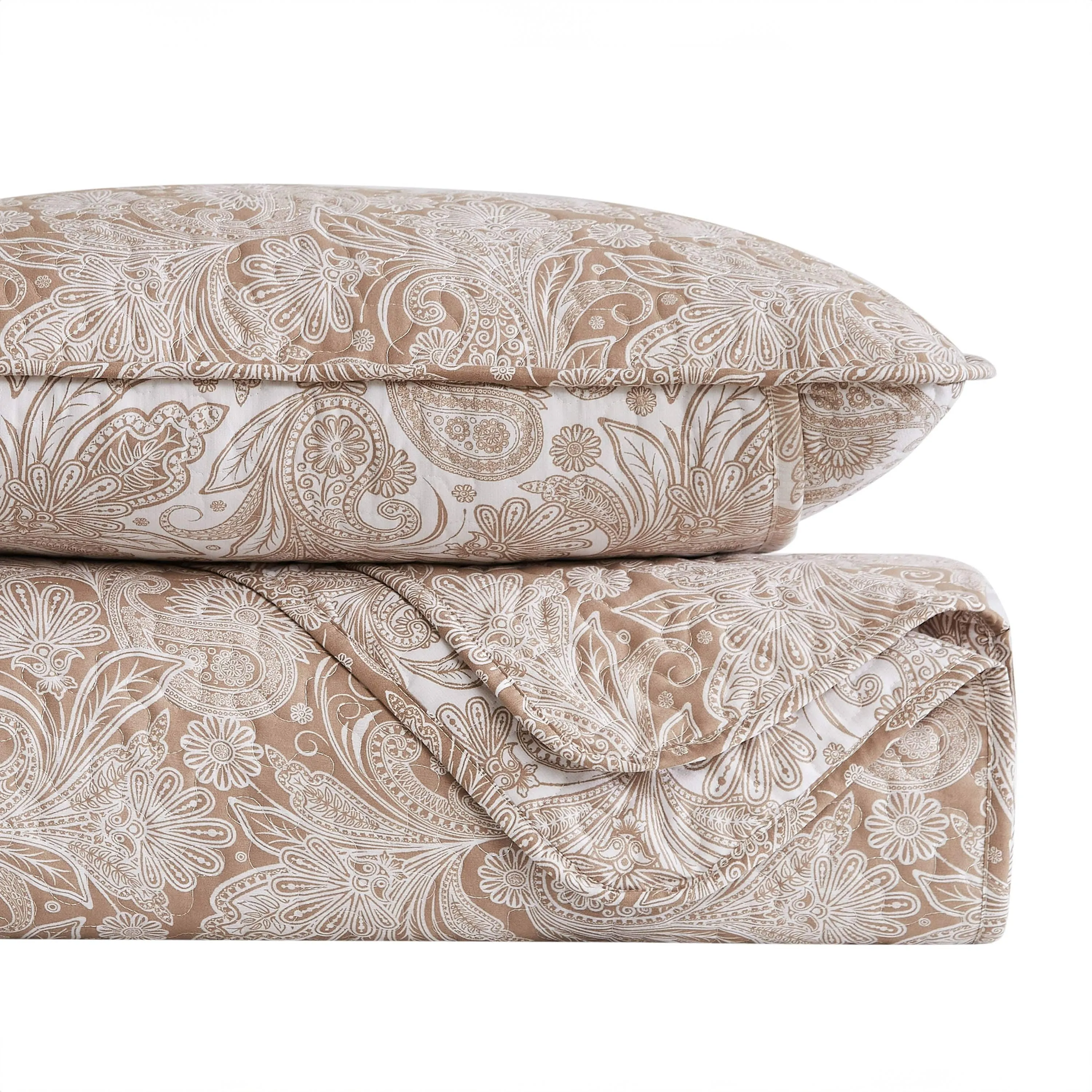 Perfect Paisley Reversible Quilt Set