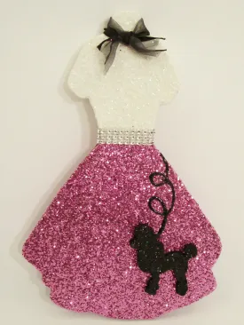 Poodle Skirt & Top Cutout