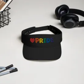 Rainbow Pride Visor