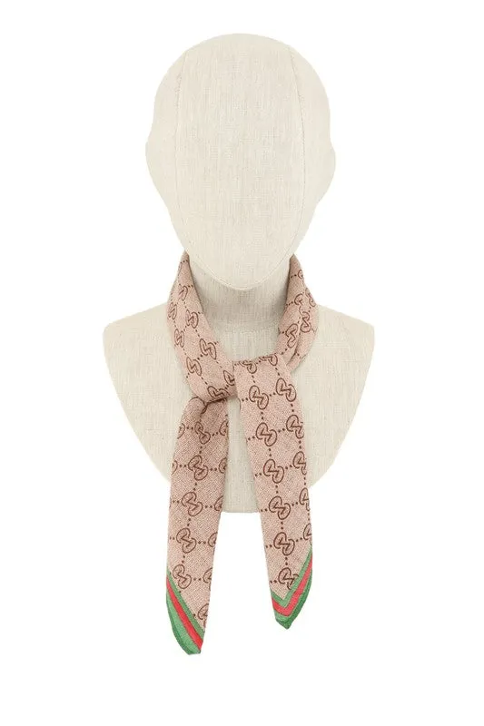 Regular Pattern Print Scarf