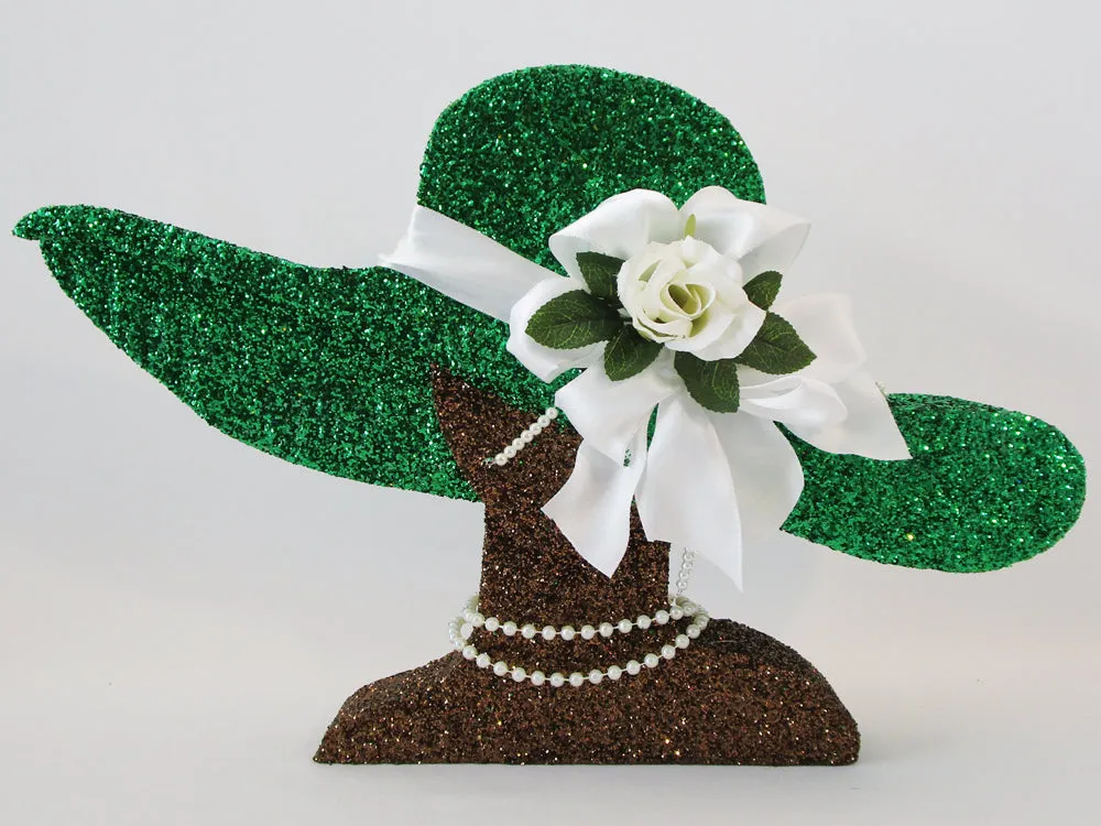 Styrofoam Floppy Hat Table Centerpiece