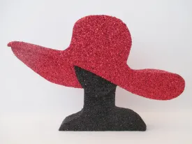 Styrofoam Floppy Hat Table Centerpiece