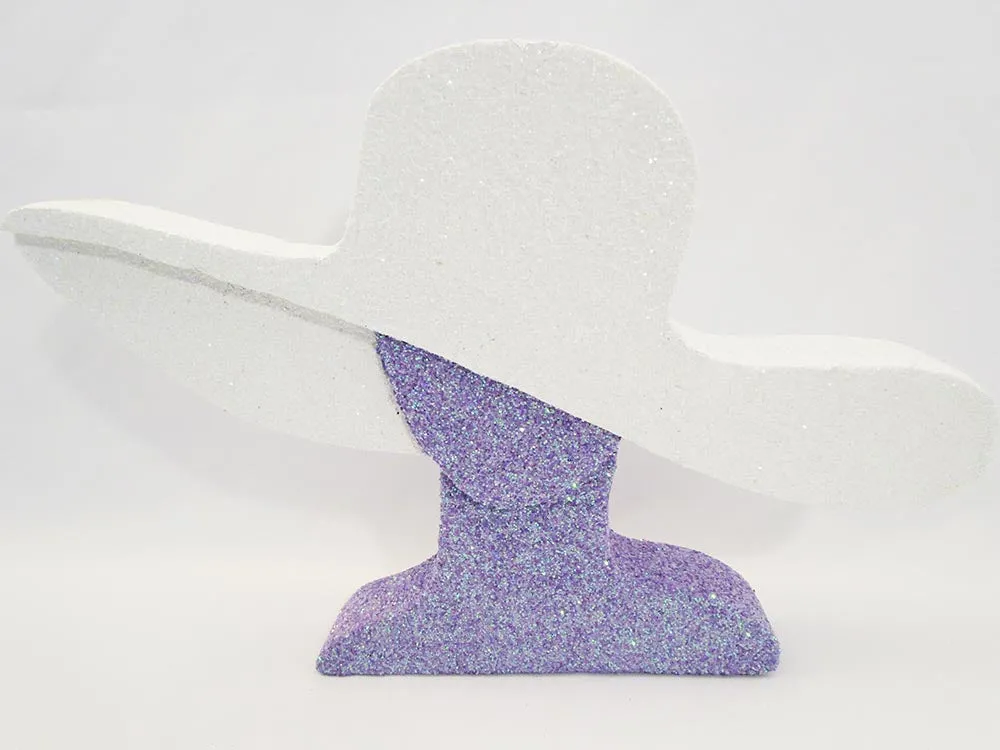 Styrofoam Floppy Hat Table Centerpiece