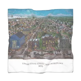 Upper State Street Newburyport 1870 Poly Scarf