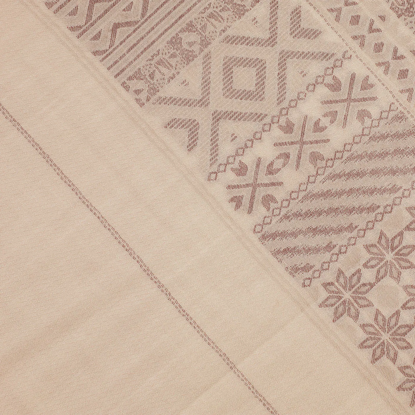 Veer D.Beige Wool Jacquard Lohi