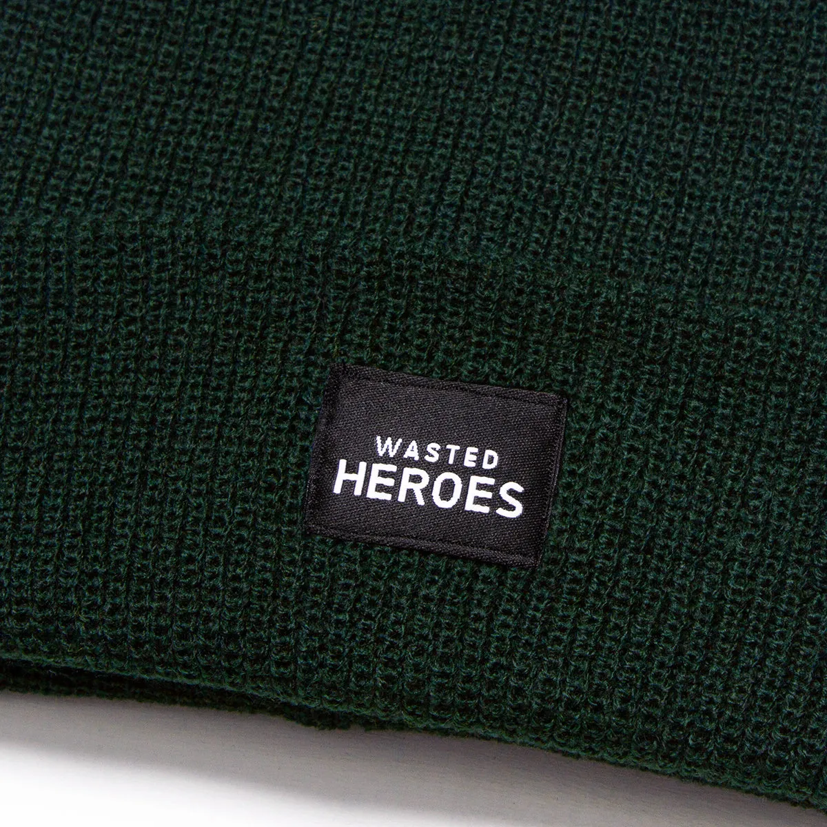 Wasted Heroes - Beanie - Bottle Green